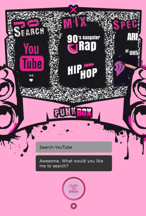 PunkTalker | SiteBot – Music Voice Chatbot Design & Develop