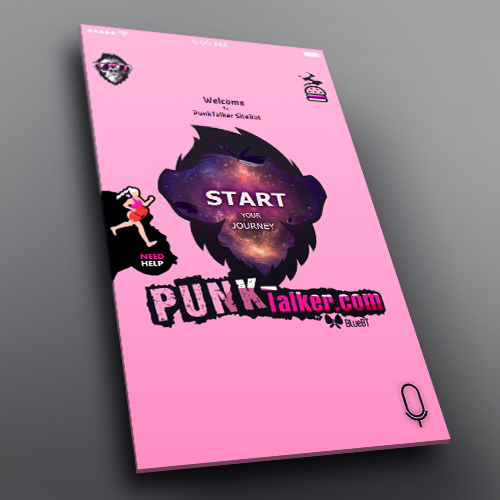 PunkTalker | Mobile Voice Chatbot Design