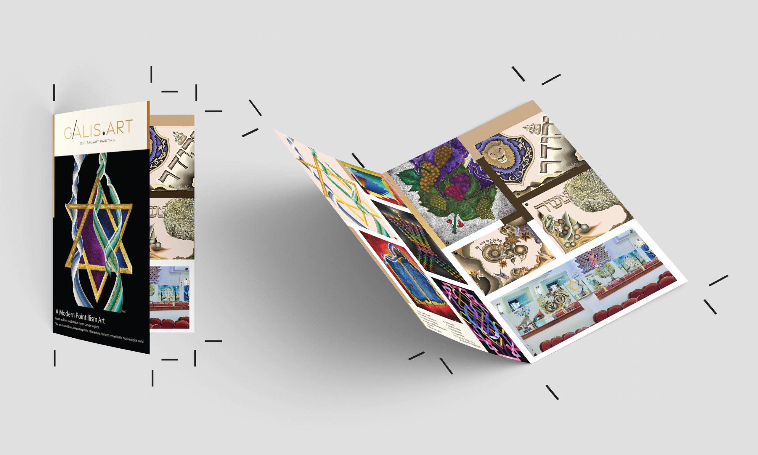 Galis Art | Print Work - Brochure Design