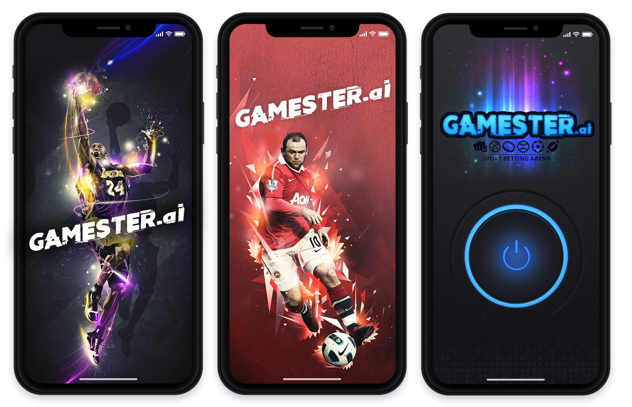 Gamester | SiteBot – Sports Events Mobile Ads Design