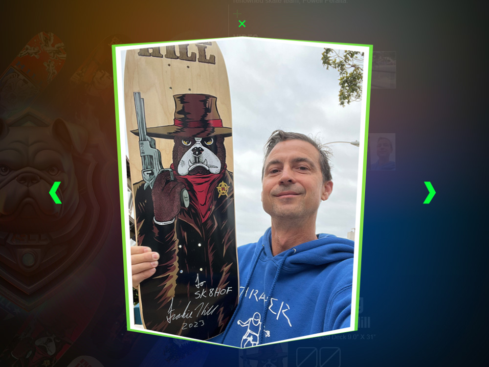 SK8HOF | Pro Skaters Image Gallery Design